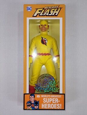 DC Worlds Greatest Super-Heroes 8" Reverse Flash Action Figure MIB by Mego